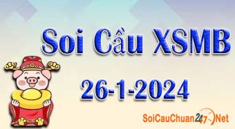 Dự đoán XSMB ngày 26-1-2024